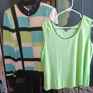 Ming Wang Colorful Women's Tops Set